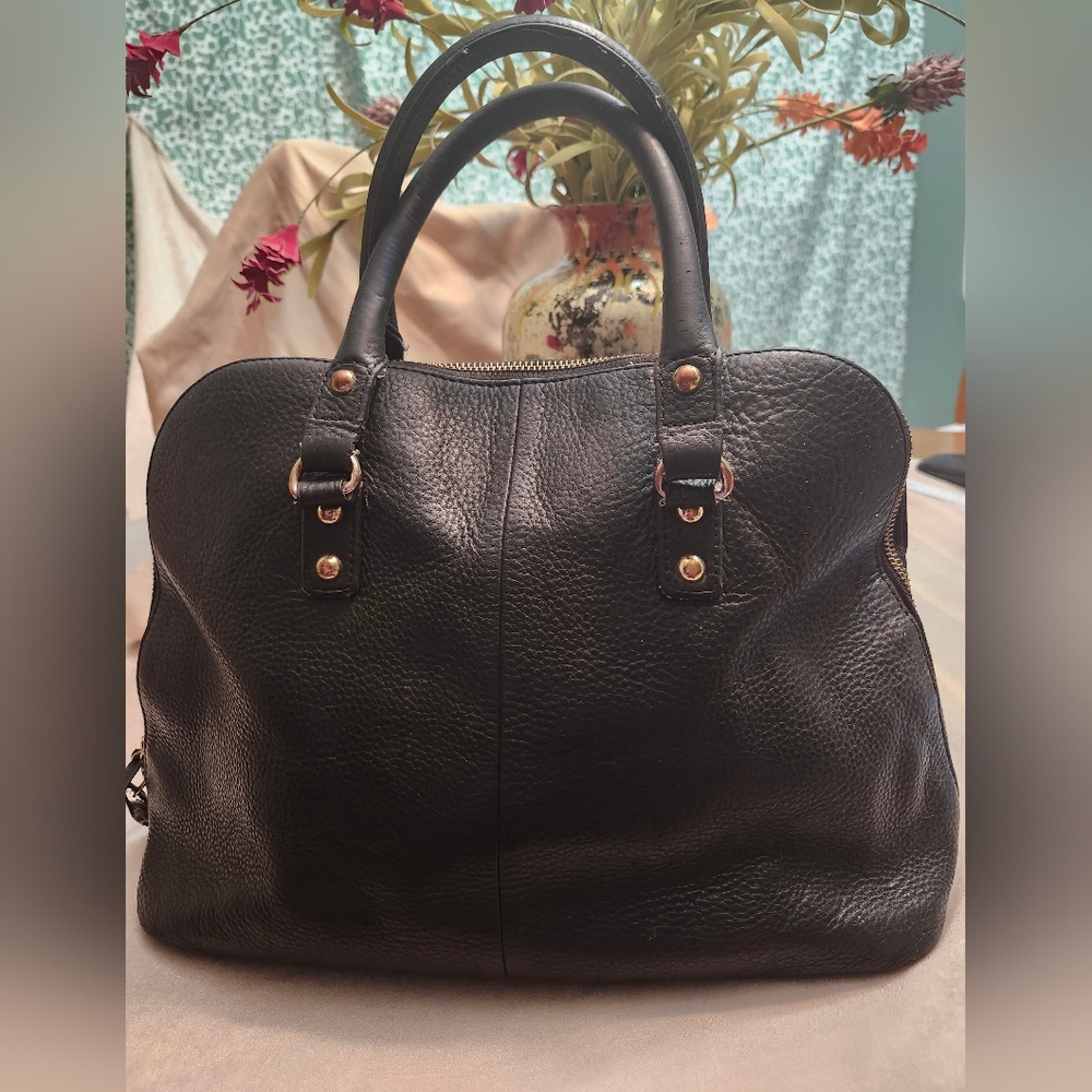 Karl Lagerfeld Black Satchel - Picture 2 of 13